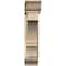 Ekena Millwork Balboa Traditional Rough Sawn Bracket w/ Offset Brace, Douglas Fir, 8"W x 32"D x 36"H BKT0806X32X36BOA01RDF - alternate 3